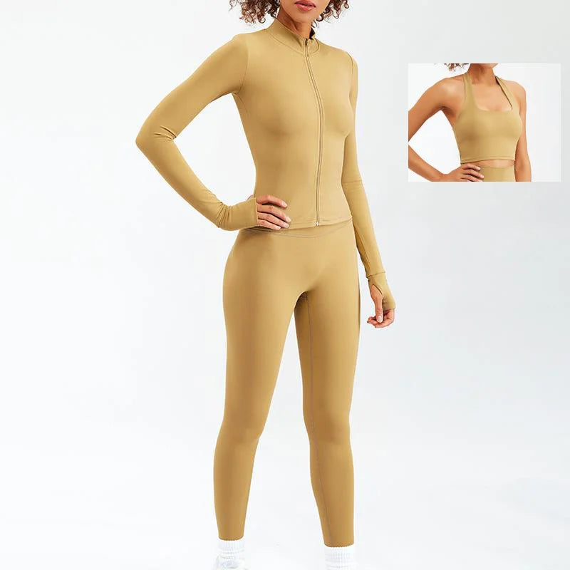 2/3PCS Sport Yoga Set Soft And Breathable High Waist Fitness Gym Suit Sportwear Women Set Workout Clothes For Women Tracksuit