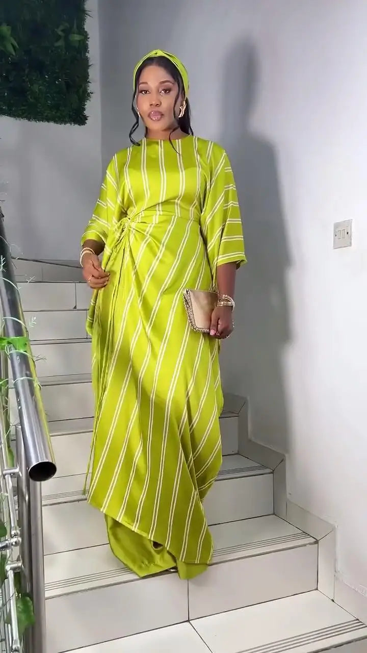 Asymmetrical Split Maxi Top and Wide Leg Pants Two Piece Set for Women Elegant Summer Outfits for Women Casual Loose Fit Style