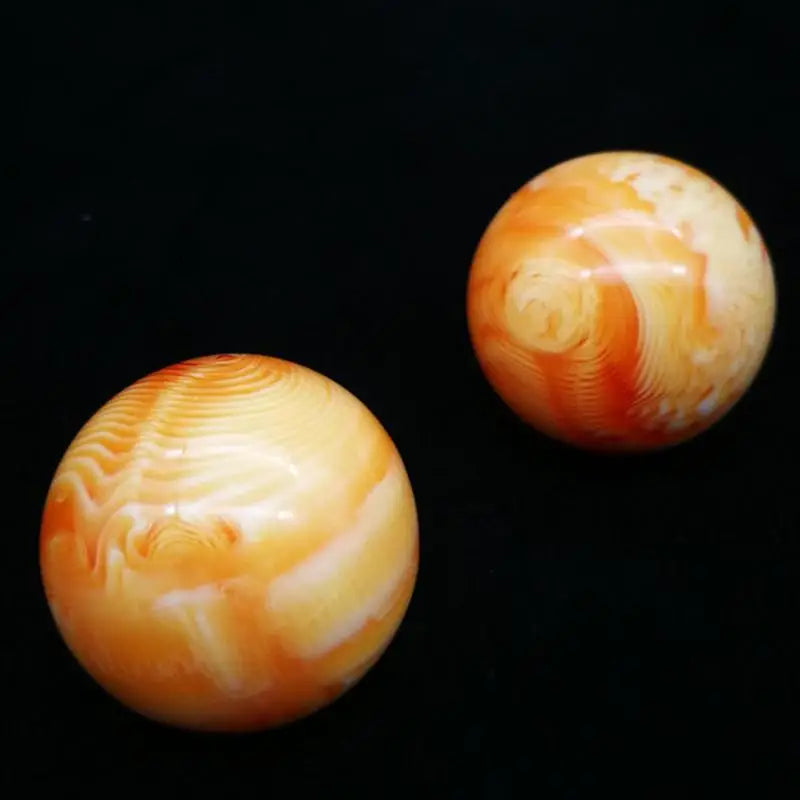 1pc Amber Beeswax Sphere Ball Massage Ball Resin Crystal and Handball Sphere Elderly Middle-aged Healing Crystal Sphere Fitness