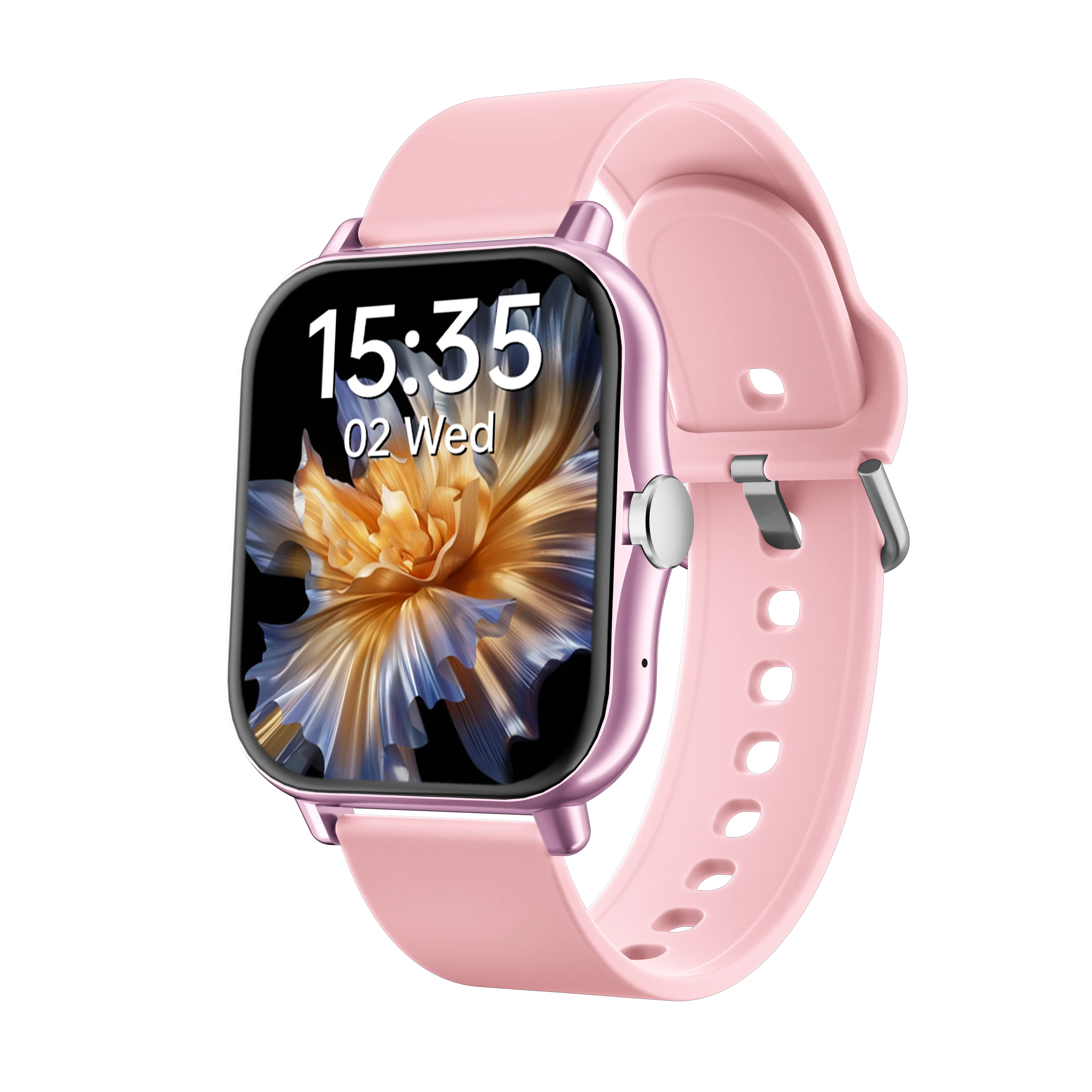 2025 New Square Sport Smartwatch for Android/IOS Heart Rate/Sleep Monitor Fitness Tracker BT Call Smart Watch For Men Women Gift