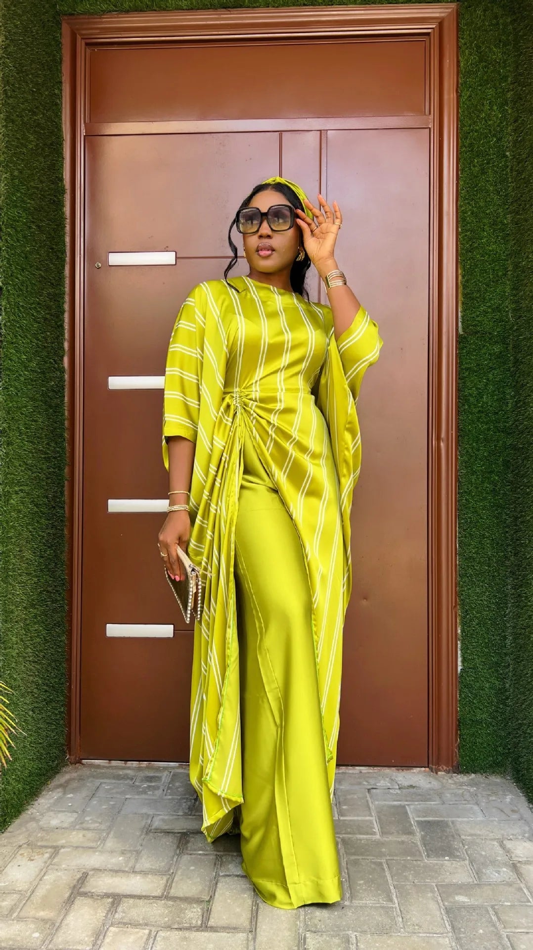 Asymmetrical Split Maxi Top and Wide Leg Pants Two Piece Set for Women Elegant Summer Outfits for Women Casual Loose Fit Style