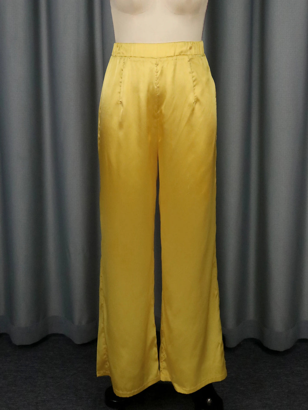 Asymmetrical Split Maxi Top and Wide Leg Pants Two Piece Set for Women Elegant Summer Outfits for Women Casual Loose Fit Style